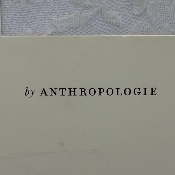 Anthropologie Women’s Lace Tights Size Medium White Raised Floral Italy NWT - Picture 3 of 9